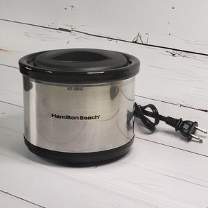 Hamilton Beach mini slow cooker heating pot model 33006 NWOT